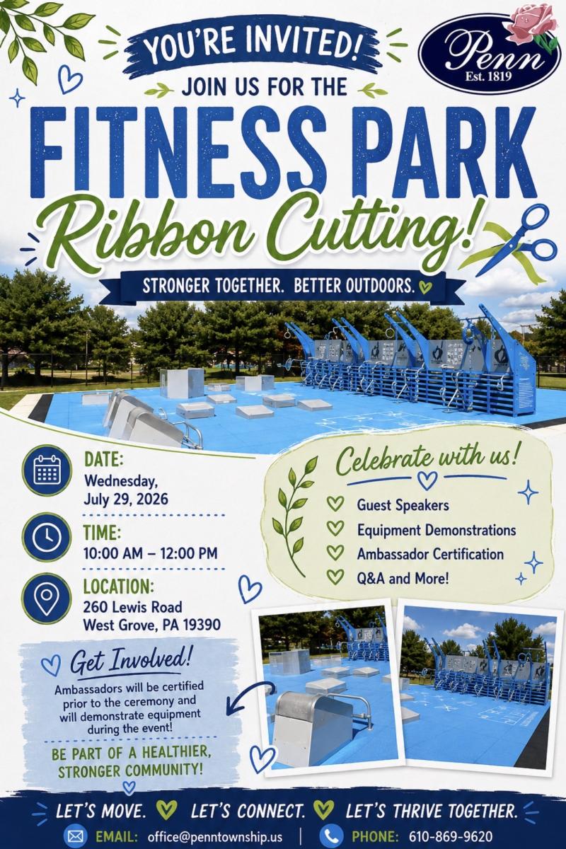Fitness Park Flyer