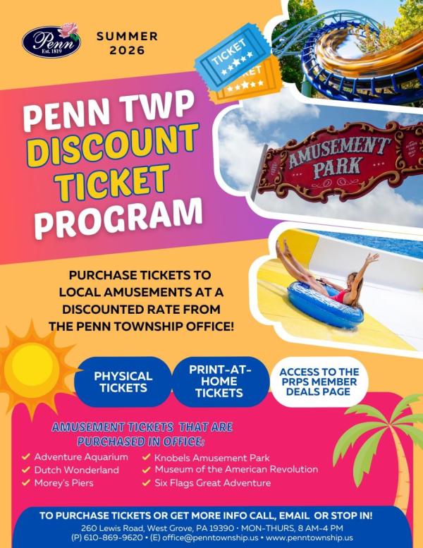 Discount Ticket flyer